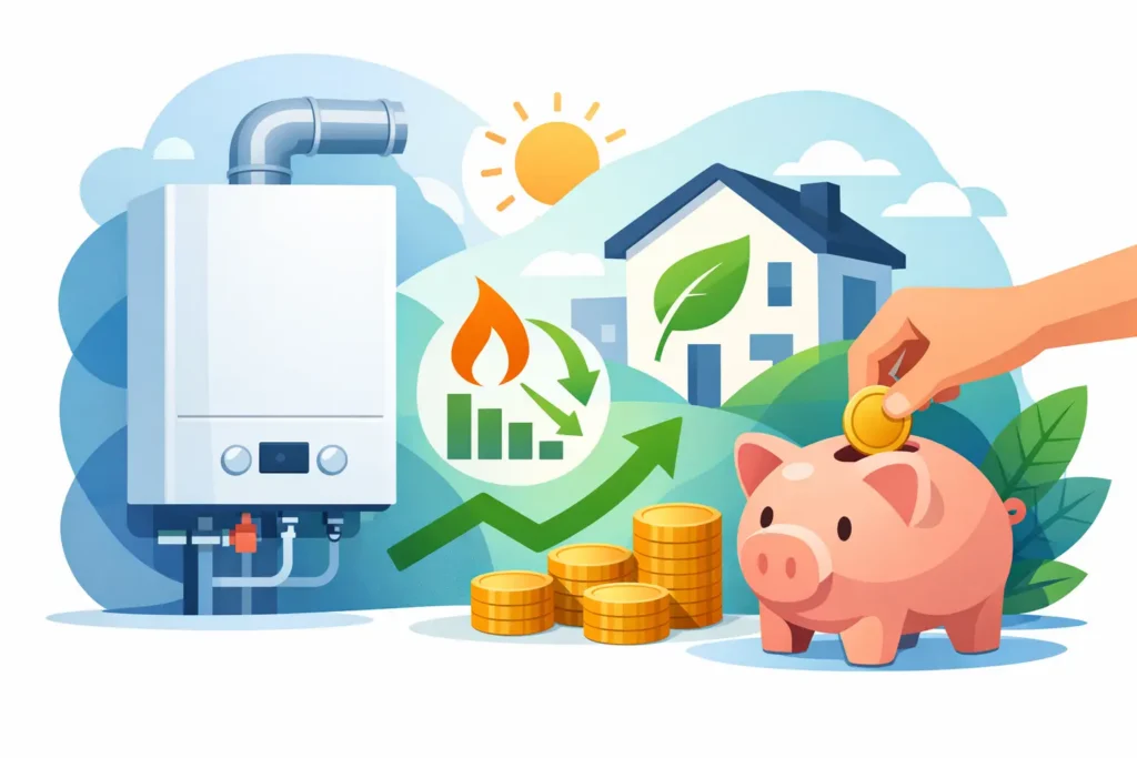 Caldaia alta efficienza: quanto risparmio?