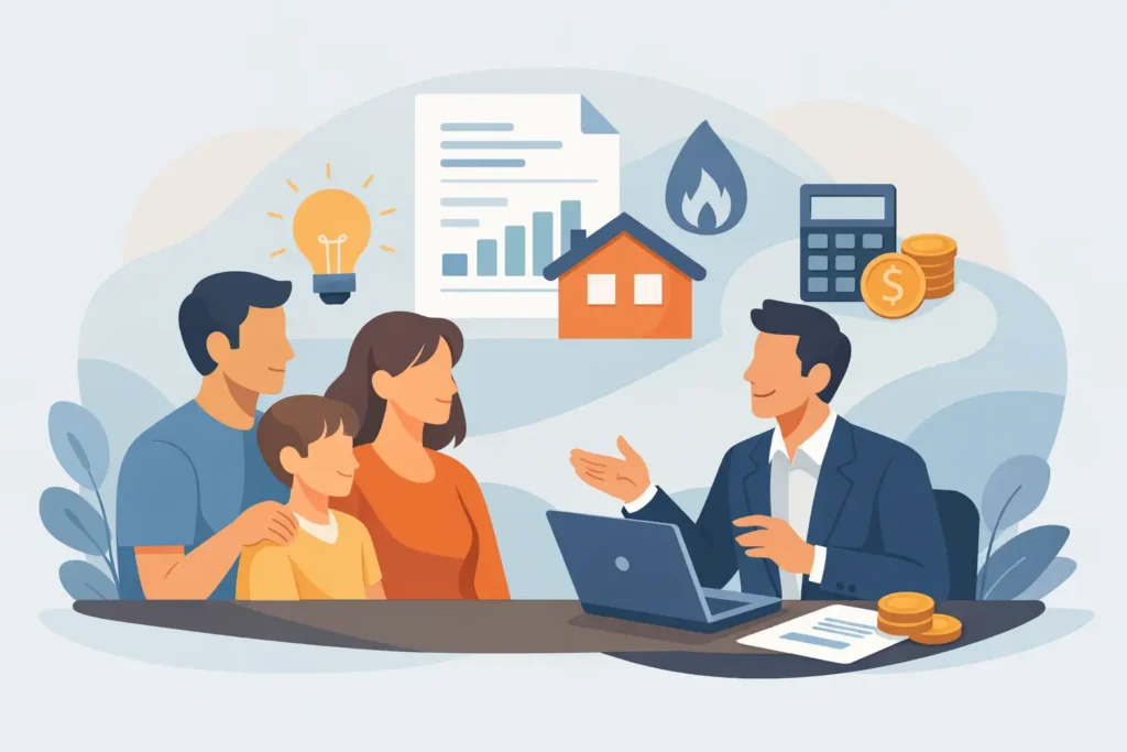 Consulenza bollette per famiglie: come serve