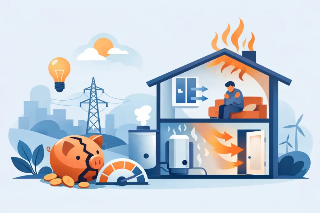Risparmio energetico: dove si perde davvero